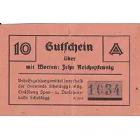 10 Reichspfennig Scheidegg im Allgäu