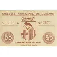 50 Céntimos Llinars