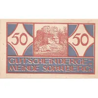 50 Heller Sonnberg