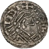 1 Penning - Harthacnut Short cross type, bust right