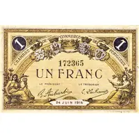 1 Franc - Chambre de Commerce de Perigueux 24