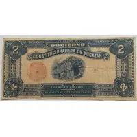 2 Pesos La Tesoreria General Del Estado