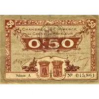 50 Centimes - Chambre de Commerce de Caen et de Honfleur 14