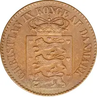 1 Cent - Christian IX