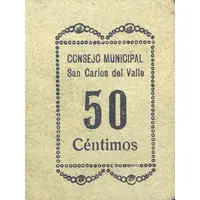 50 Céntimos San Carlos del Valle
