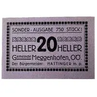 20 Heller Meggenhofen