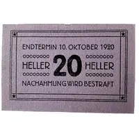 20 Heller Meggenhofen
