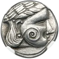 Tetradrachm Wangenschnecke Type