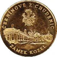 Czech Heritage Collectors Coin - Štáhlavy Zamek Kozel