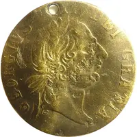Spade Guinea gaming Token - George III