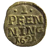 1 Pfenning - Adolphus Frederick I