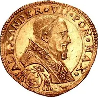 Quadruple Gold Ecu - Alexander VII Flavio Chigi Legate