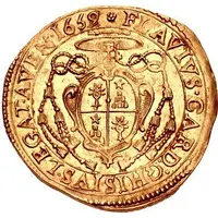 Quadruple Gold Ecu - Alexander VII Flavio Chigi Legate