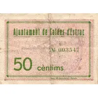 50 Céntimos Caldes d'Estrac