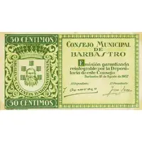 50 Céntimos Barbastro