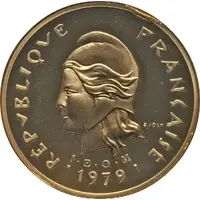 100 Francs Piedfort gold