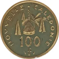 100 Francs Piedfort gold