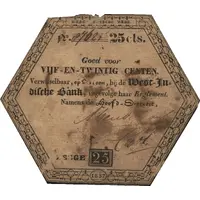 25 Centen West-Indische Bank