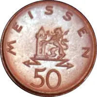 50 Pfennig - Meissen
