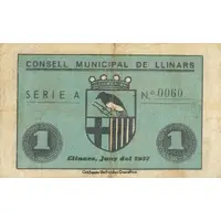 1 Peseta Llinars