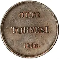 8 Tornesi - Ferdinando IV