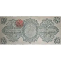 5 Pesos Gobierno Provisional de Mexico