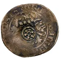 1 Groschen Counterstamped