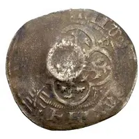 1 Groschen Counterstamped