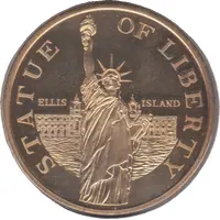 Medal - Liberty Island Statue of Liberty