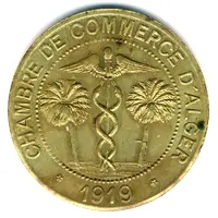 10 Centimes Alger Chamber of Commerce, Essai