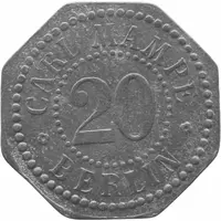 20 Pfennigs - Berlin Carl Mampe