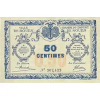 50 Centimes - Chambre de Commerce de Rouen