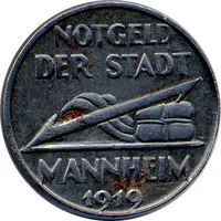 5 Pfennig - Mannheim