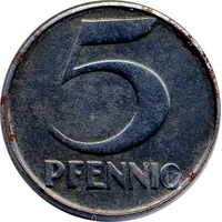 5 Pfennig - Mannheim