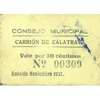 50 Céntimos Carrión de Calatrava