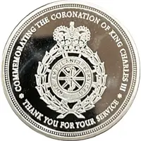 Medal - King Charles III Coronation NHS Ambulance Service