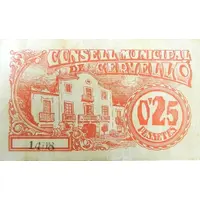 25 Céntimos Cervelló
