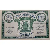 25 Céntimos Chinchilla