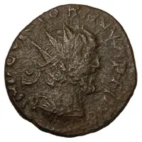 Antoninianus - Victorinus INVICTVS; Barbarous radiate