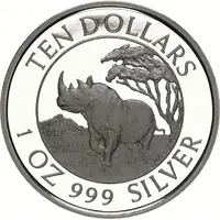 10 Dollars Reserve Bank Building