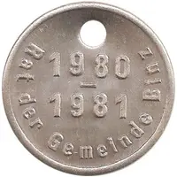 Dog Tax Token - Rat der Gemeinde Binz