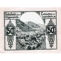 50 Heller Lausa bei Losenstein