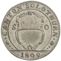 1 Batzen three points, '10'