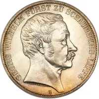 2 Vereinsthaler - George William Golden Reign