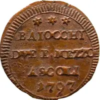 2 1/2 Baiocchi - Pius VI