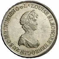20 Kreuzers - Louise Eleonore of Hohenlohe Langenburg