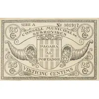 25 Céntimos Sesrovires