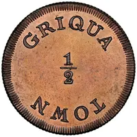 1/2 'Penny' Griqua Town