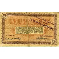 50 Centimes - Chambre de Commerce de Belfort 90