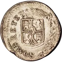 8 Reales - Fernando VII Sombrerete - Royalist Coinage